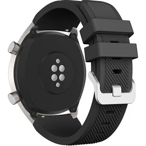 Samsung Gear S3 /huawei Gt 2 46 mm (22 mm ) Silikon Şeritli Çizgili Tasrım  Kayış Kordon