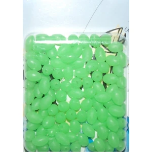 Fosforlu Oval Yumuşak Boncuk 100 Lü Paket 5x8 mm