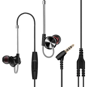 DM10 3.5mm Metal Kablolu Kontrol Müzik Kulaklık (Yurt Dışından)