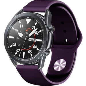Amazfit Pace 1 / 2 Kordon Silikon Spor Kordon Koyu Mor