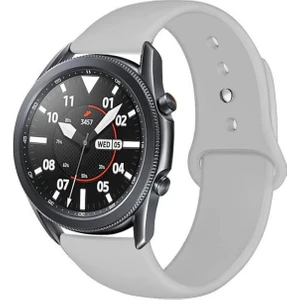 Amazfit Pace 1 / 2 Kordon Silikon Spor Kordon Gri