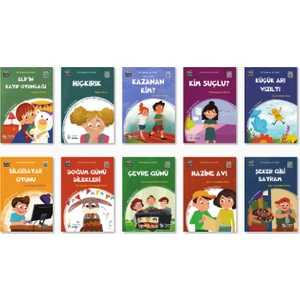 2. Sınıf Hikaye Kitabı Seti Bil Bakalım Ne Oldu? Serisi 10 Kitap Üçgen Çocuk