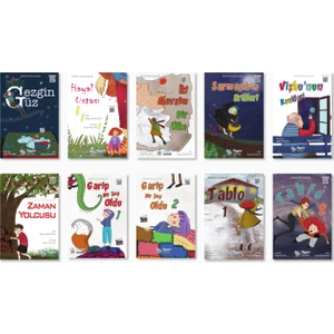 4. Sınıf Hikaye Kitabı Seti Gizemli Yolculuklar Serisi 10 Kitap Üçgen Çocuk