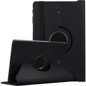 Samsung Galaxy Tab A 10.5 Inç T590 T595 T597 Kılıf 360 Dönebilen Standlı Case Siyah
