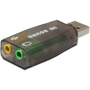 Aldım Geldi USB Ses Kartı 5.1 3D Sound USB Harici Ses Kartı  Audio Çevirici