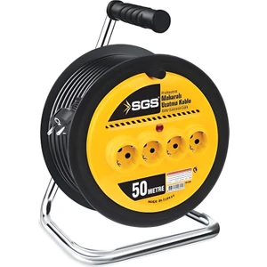 Makaralı Uzatma Kablo 3x2.5mm 50 mt SGS2136