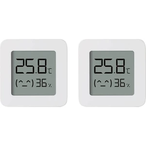 2 Adet Xiaomi Kablosuz Termometre - Beyaz  (Yurt Dışından)
