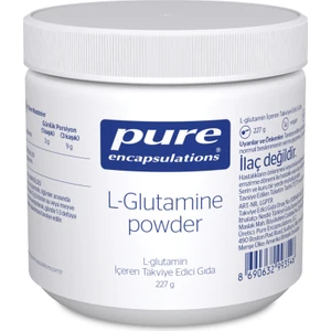 Pure Encapsulations L-Glutamine Toz 227 g Glutamin Takviyesi, Performans Destekleyici