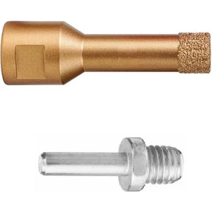 20 mm Granit Mermer Seramik Delme Panç Spiral ve Matkap Için Aparatlı M14