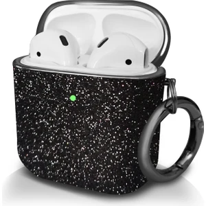 Vshop Airpods 1/2 Için Kaplama Parlak Kulaklık Kılıfı (Yurt Dışından)