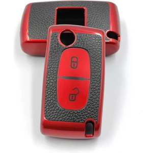 Pelit Otomotiv Peugeot 107 206 207 307 308 406 407 408 Partner 2 Tuşlu Süperlüx Anahtar Kılıfı