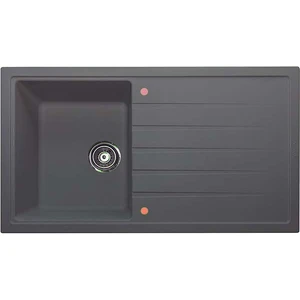 Antrasit Tek Göz Granit Eviye 50X86  cm VX004