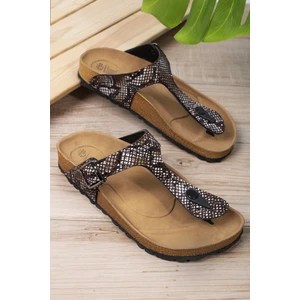 Star Anatomik Parmak Arası Günlük Kadın Terlik