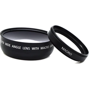 Hd 49MM 0.45X Geniş Açılı Lens Sahne Kamera Filmi Fotoğrafı Için Çekim