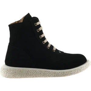 Bueno Shoes Siyah Süet 01 WU8906 Kdn Bot