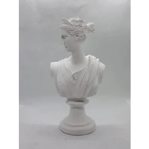 Dekor Büst Diana Büst Heykel Biblo
