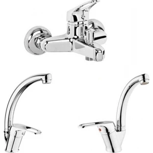 Şenpres Hilal 3lü Set Banyo Lavabo Mutfak