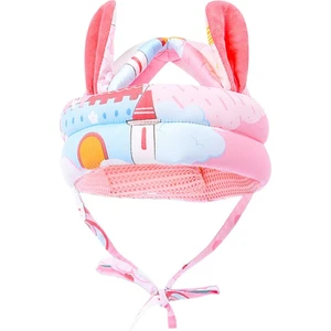 Bebek Güvenlik Kask Yumuşak Şapka - Pembe (Yurt Dışından)