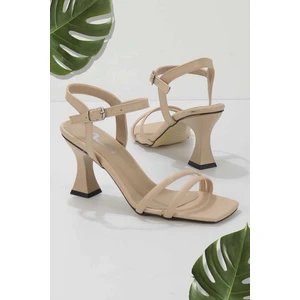 Nude  Kadın Klasik Topuklu Ayakkabı
