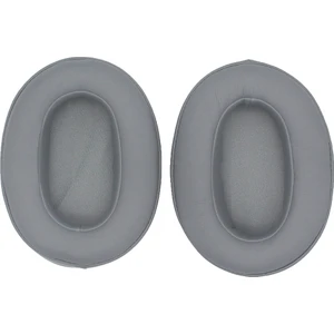 Sony WH-XB900N Için 1 Çift JZF-365 Gürültü Engelleyicili Deri Yedek Kulaklık Ucu - Gri (Yurt Dışından)