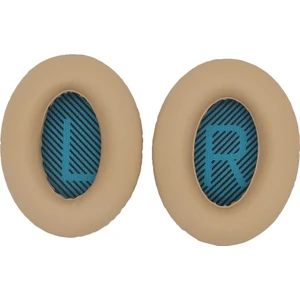 Bose Qc2 QC15 Ae2 QC25 Için 1 Çift JZF-367 Yedek Kulaklık Ucu - Bej - Mavi (Yurt Dışından)