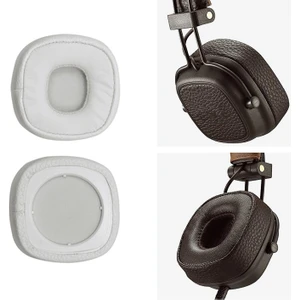 Marshall Major Iıı Için 1 Çift Kulaklık Ucu - Beyaz (Yurt Dışından)