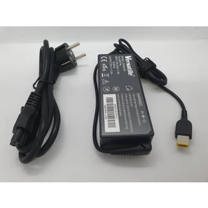 Lenovo 20V 4.5A USB Kare Uç Adaptör Şarj Aleti ve Güç Kablosu LPA35LEN