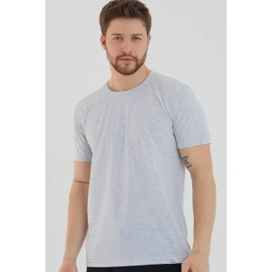 Amazing Crash Basic Erkek Bisiklet Yaka Slim Fit Kısa Kollu T-Shirt