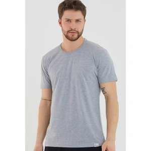 Amazing Crash Basic Erkek Bisiklet Yaka Slim Fit Kısa Kollu T-Shirt