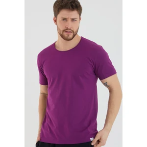 Amazing Crash Basic Erkek Bisiklet Yaka Slim Fit Kısa Kollu T-Shirt