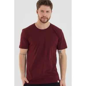 Amazing Crash Basic Erkek Bisiklet Yaka Slim Fit Kısa Kollu T-Shirt