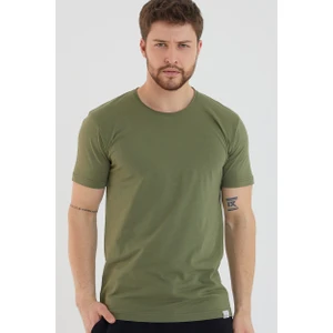 Amazing Crash Basic Erkek Bisiklet Yaka Slim Fit Kısa Kollu T-Shirt