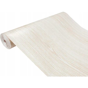 349-8054 Krem Ahşap Desen Yapışkanlı Folyo (67,5cm x 1mt)