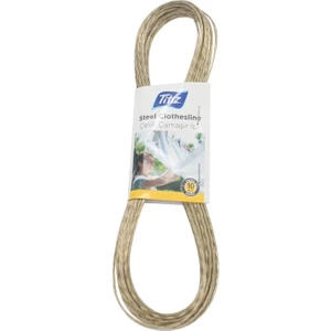 Tp-448 Çelik Çamaşır Ipi 10 Metre Krem