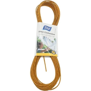 Tp-448 Çelik Çamaşır Ipi 10 Metre Sarı
