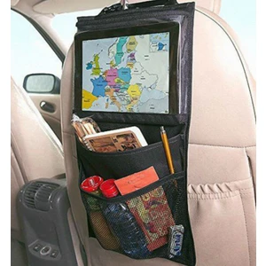 Araç Içi Koltuk Arkası Düzenleyici Tablet ipad Tutucu Gözlü Organizer