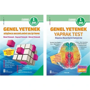 Ata Yayıncılık  3. Sınıf Bilsem Ve Özel Okullar Sınavlarına Hazırlık Kitabı