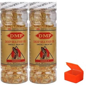 Omega 3 Balık Yağı 1000 Mg 400 Softgel + Hap Kutusu