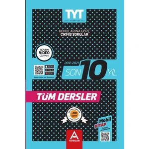A Yayınları Son 10 Yıl Tüm Dersler Çıkmış Sorular