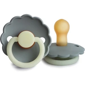Frıgg Daisy Kauçuk Emzik - Karanlıkta Parlayan - French Gray Night 0-6 Ay
