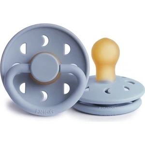 Frıgg Moon Phase Kauçuk Emzik - Powder Blue 0-6 Ay