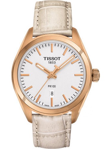 Tissot PR100 Serisi Kad n Deri Kordon Kuvars Saat G m Fiyat