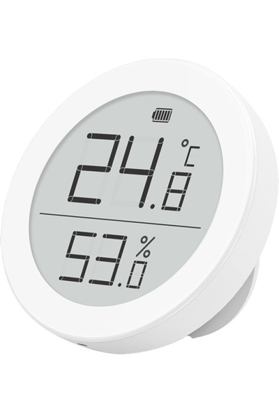 Qingping Bt Dijital Termometre ve Higrometre - Beyaz (Yurt Dışından)