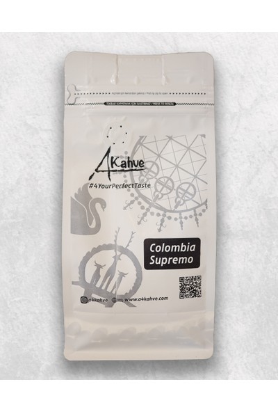 A4 Kahve Colombia Supremo 1000 Gr.