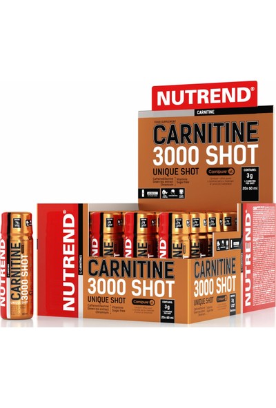 Nutrend Carnitine 3000 Shot - Portakal