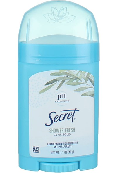 Secret Anti-Perspirant Deodorant Solid Shower Fresh 1.70 Oz (48gr)