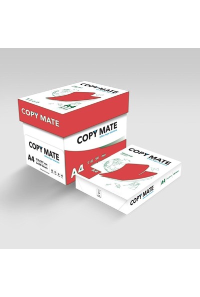 Copy Mate A4 Fotokopi Kağıdı 1 Koli 75 Grm2 5 Paket 2500 Adet