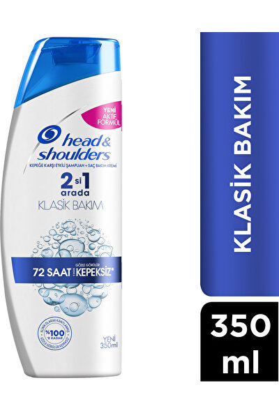 Head & Shoulders Klasik Bakım 2si1 Arada Kepeğe Karşı Etkili Şampuan 350ML