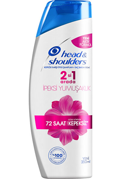 Head & Shoulders Ipeksi Yumuşaklık 2si1 Arada Kepeğe Karşı Etkili Şampuan 350ML
