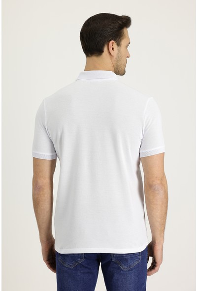 Kiğılı Polo Yaka Slim Fit Tişört